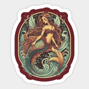 Mermaid Day – March Sticker